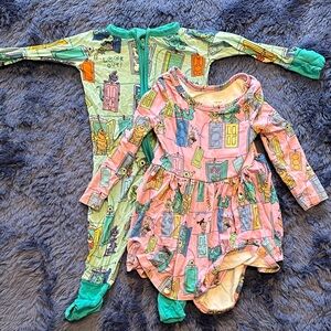 Little Sleepies Monsters Inc - onesie only